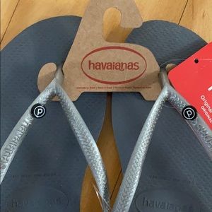 NWT Pure Barre Havaianas Flip Flops